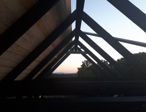Szarufák és deszkázat