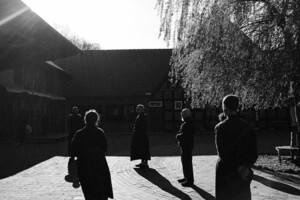 Napfürdő az esti zazen előtt