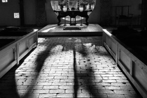 Az oltár a délelőtti fényben